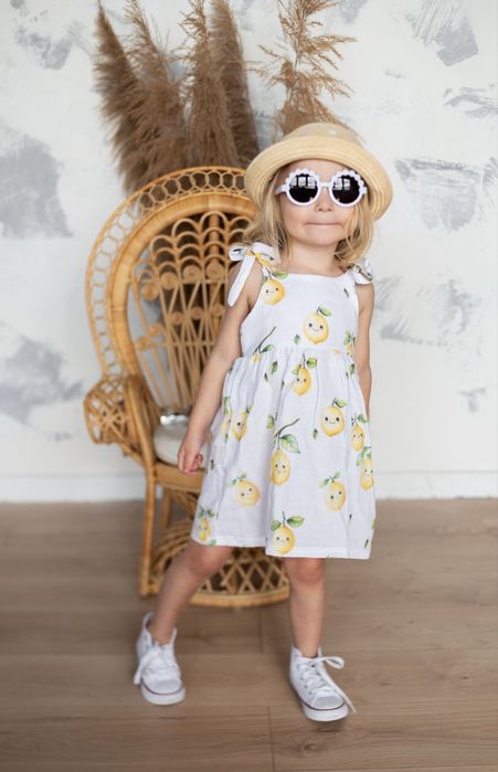 Nowa sukienka mam ten luz muślinowa 128/134