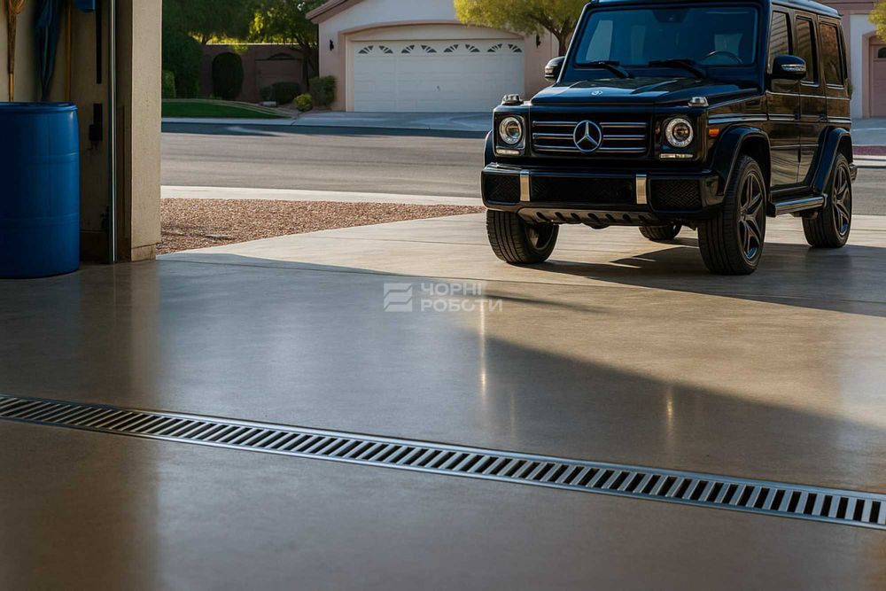 Промислова Підлога Для Гаражів, Під Парковку, Бетонна Підлога.