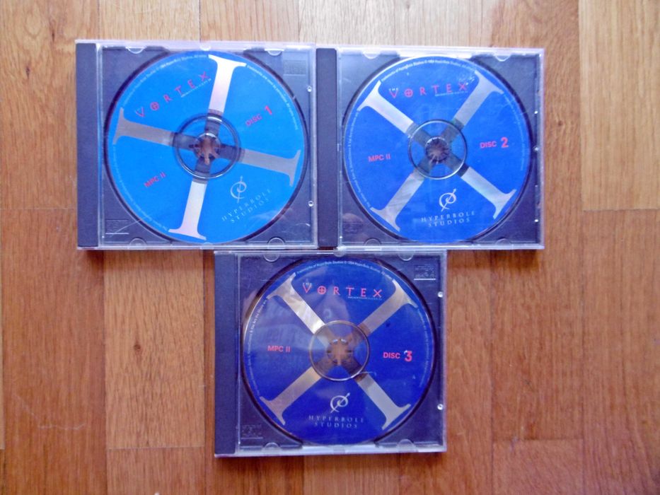 Vintage The Vortex Quantum Gate II Interactive CD-ROM Game64741176965633121