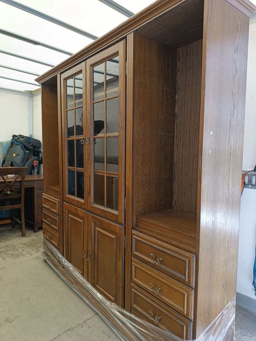 Szafa, witryna, biblioteczka,meblościanka, duża drewniana