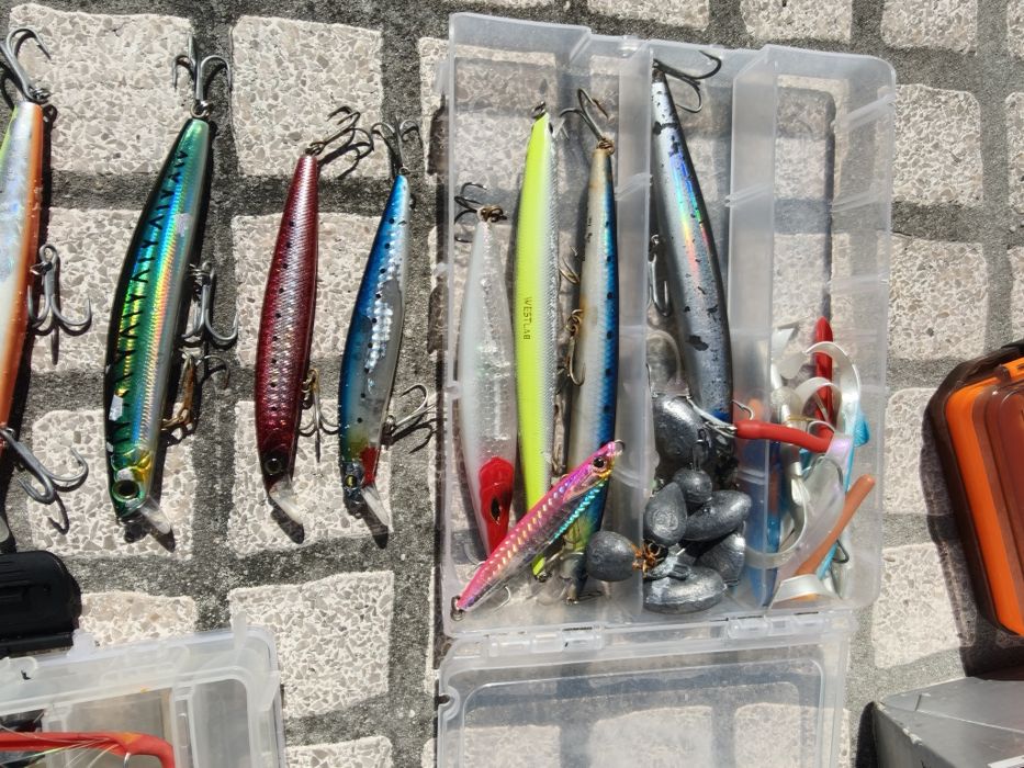 Conjunto pesca spinning