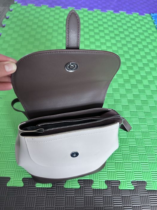 Шкіряний рюкзак сумка