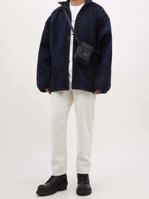 Сумка Acne Studios Arvel Face-patch ripstop cross-body bag