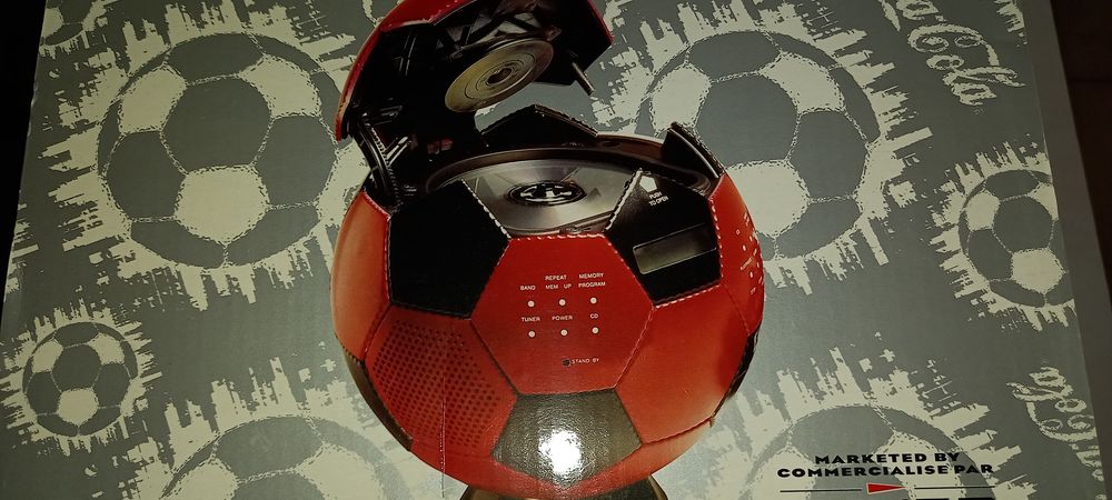 Bola rádio cd da Coca-Cola