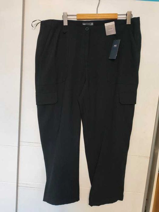 M&S Marks & Spencer spodnie cargo 20