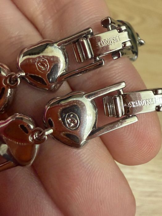 Colar Swarovski original coracoes