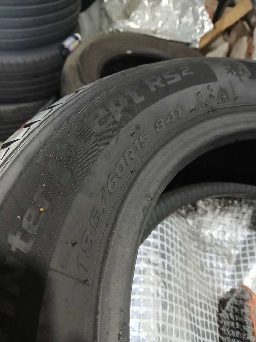 *Шини Hankook 185/60R15. 2шт. Зима 2024р (621)