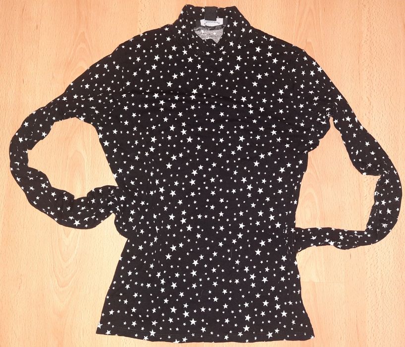 Czarny golfik atmosphere w gwiazdki 34 36