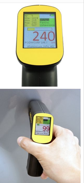 Wynajem czunik/miernik grubości lakieru Auta Busa