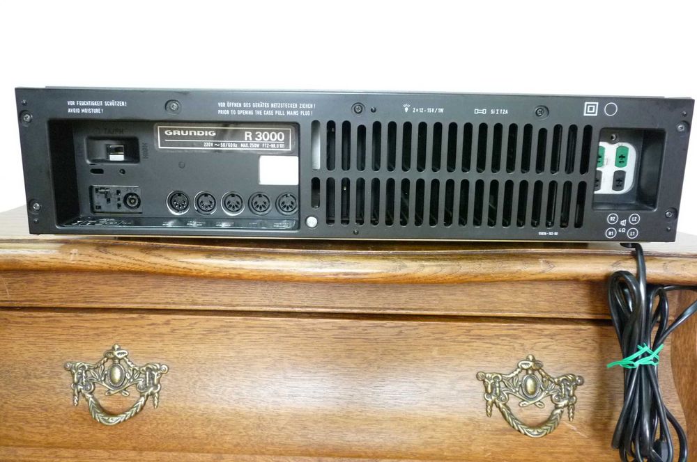 GRUNDIG R 3000 amplituner wzmacniacz VINTAGE Hi-Fi stan idealny R3000 ...