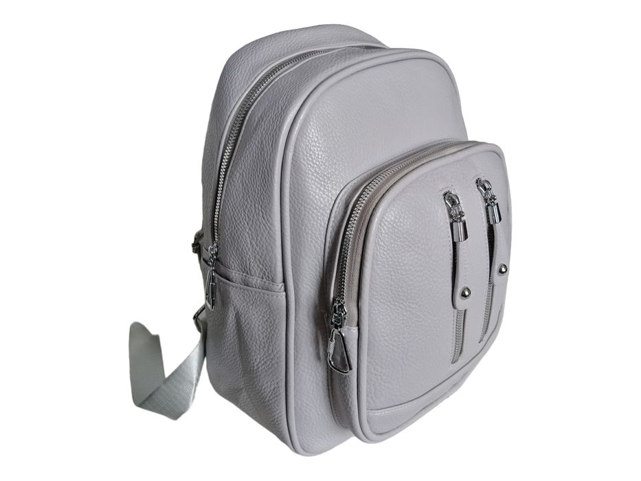 Miejski Modny Plecak Damski, Torebka Damska, Szary