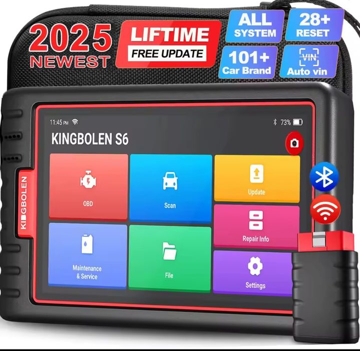 KINGBOLEN S6 Dożywotnia bezpłatna aktualizacja + Funkcji serwisowych