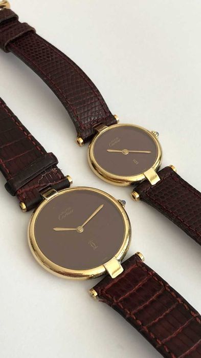 Cartier Must de, para zegarków dla niej i dla niego
