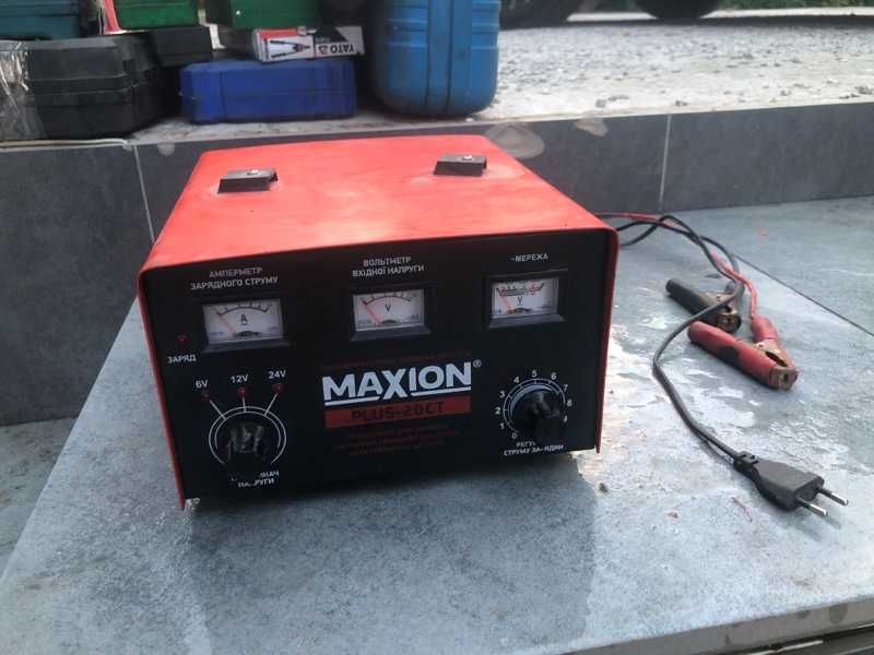 Зарядний пристрій MAXION PLUS-20CT 6V / 12V / 24V