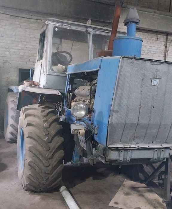 Трактор ХТЗ Т-150, двигун СМД-60, ЯМЗ-236, 1990 р, БДТ-7, плуг 5-кор