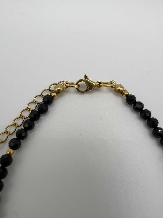 Bransoletka ochronna – Czarny Turmalin & Kryształ Górski | Rękodzieło