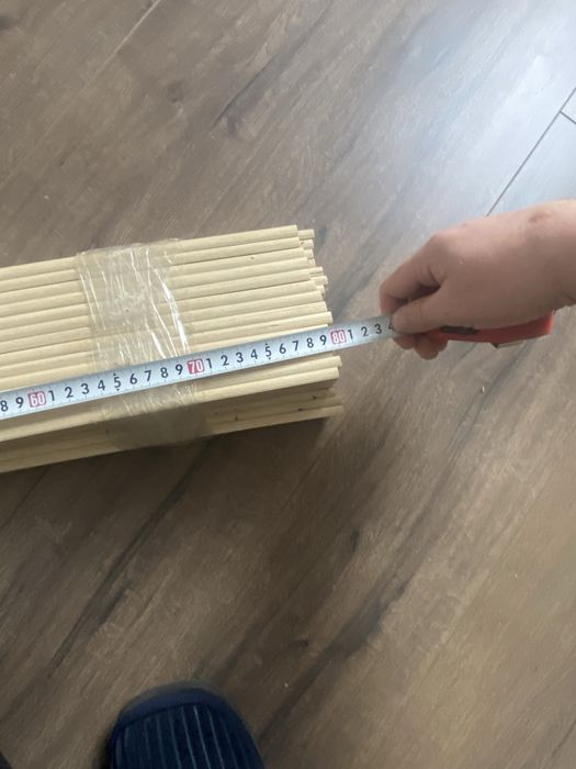 Ламелі для ліжка 34 штуки