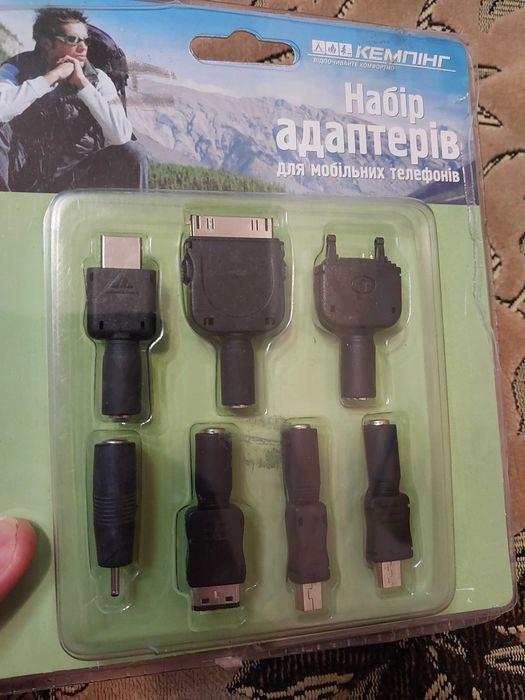 набір адаптерів для Nokia Samsung Sony Iphone Motorola USB
