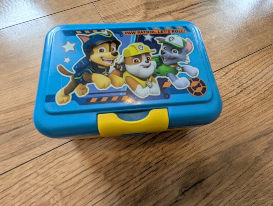Śniadaniówka Psi Patrol niebiesko żółta