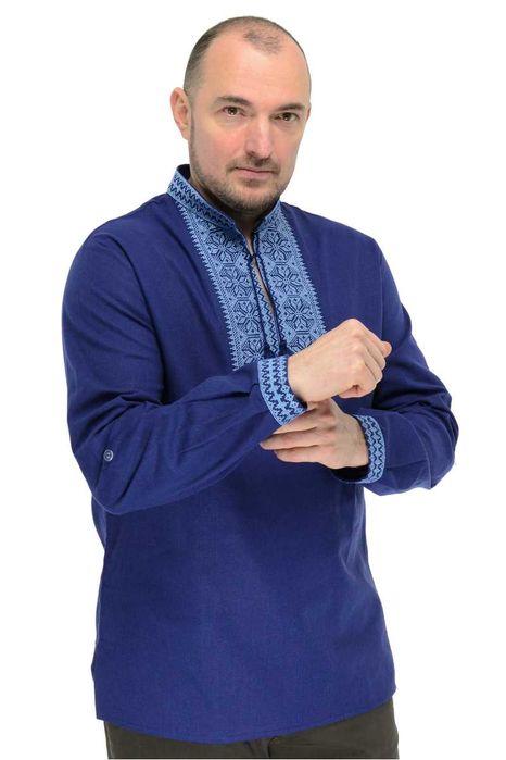 Мужская сорочка вышиванка чоловіча вишиванка