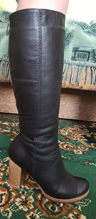 Шкіряні сапожки