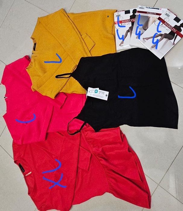 Paka ubrań damskich L-XL