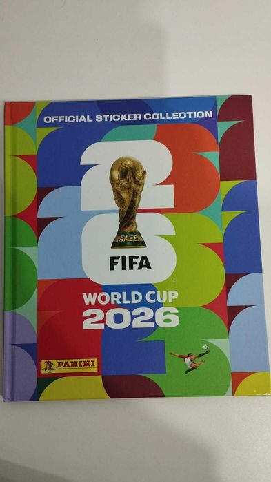 Caderneta Capa Dura Mundial 2026 (NOVO)