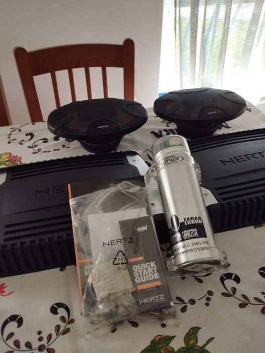 Automóveis Sistema de som novo hertz