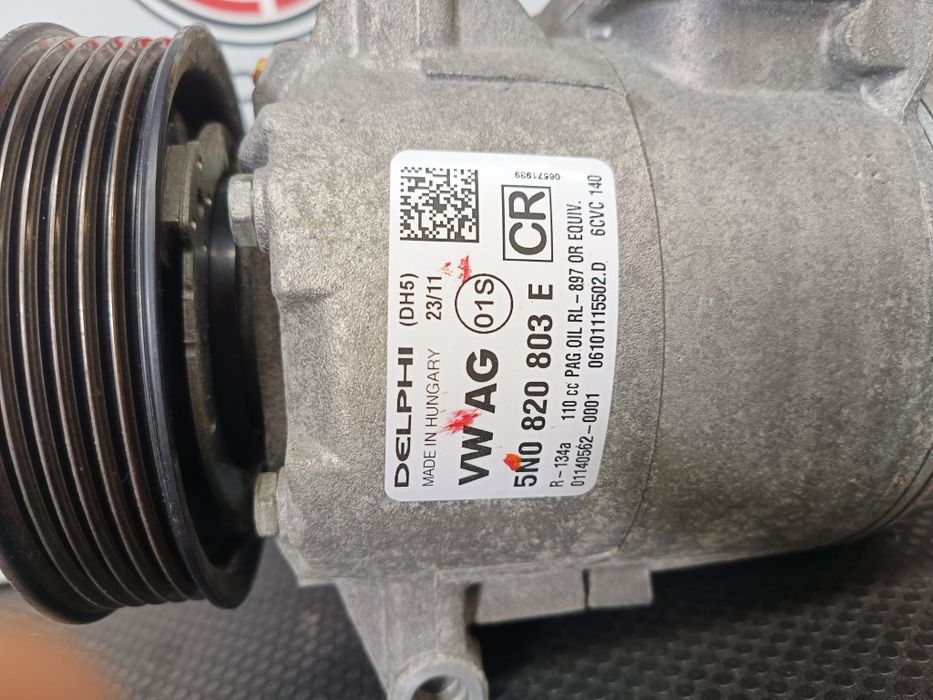 Compressor ar condicionado Audi A3 Seat Leon 5F VW Golf 5 ou 7 1.6 TDI ref 5Q0820803C e 5N0820803E