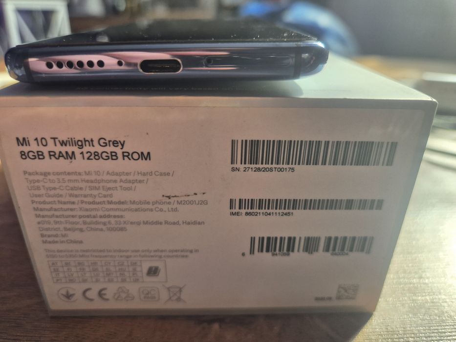 Smartfon  Xiaomi MI 10 5G