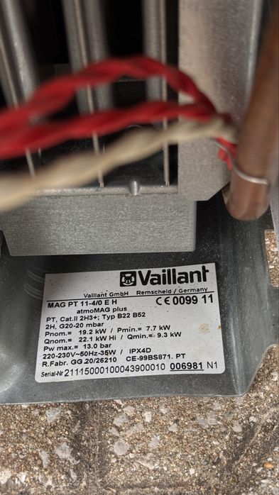 Esquentador Vaillant atmoPlus