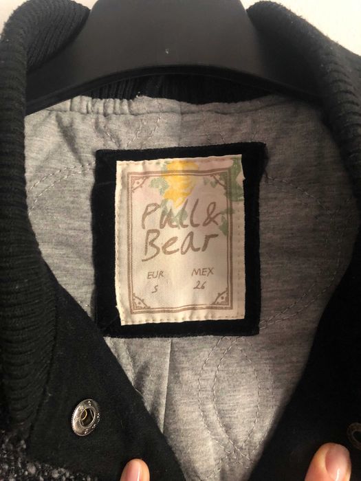 Bluza kurtka bomber boucle  Pull&Bear