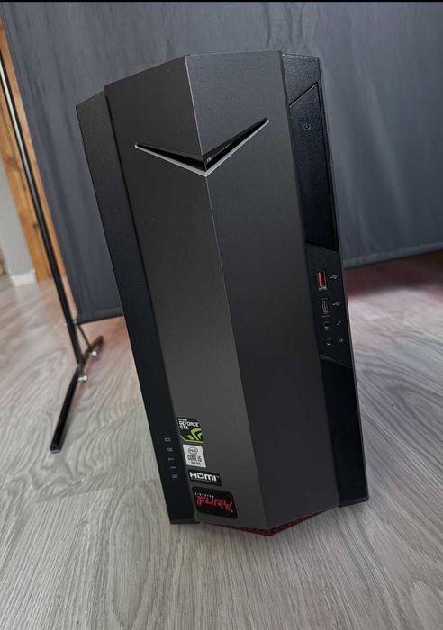 Komputer gamingowy Acer Nitro N50 – i5-10400F | GTX 1650 | 32 GB RAM | SSD 512 GB + HDD 1 TB | Windows 11