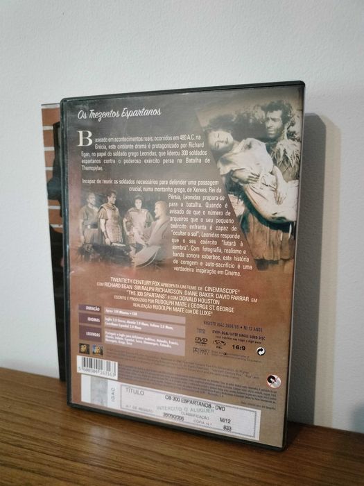 Filme DVD: Os 300 Espartanos - The 300 Spartans (Slipcase)