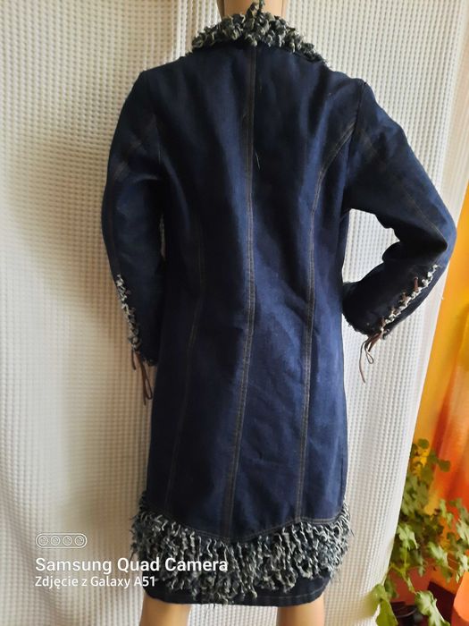 Płaszcz,kurtka jeans Million X r.S