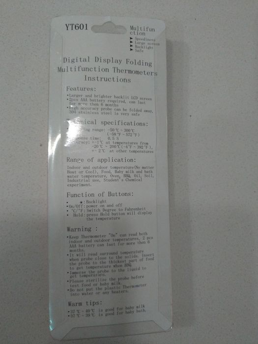 Термометр для гриля и кухни