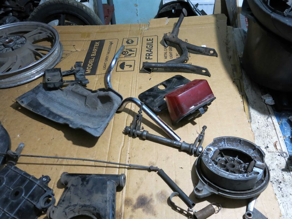 Bęben hamulec tylny Yamaha XJ 550