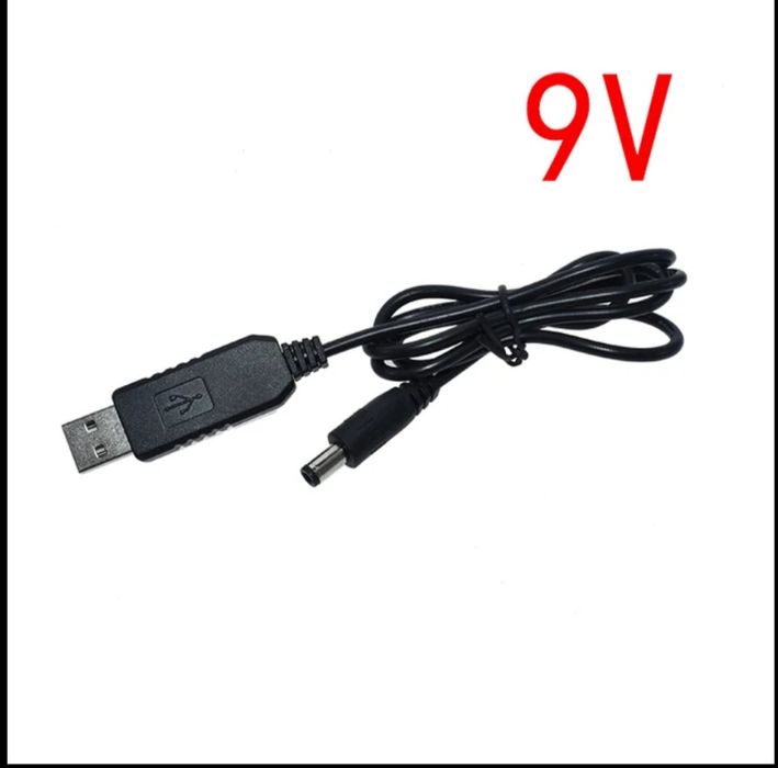 Кабель перетворювач DV 9v/12v інтернет без світла