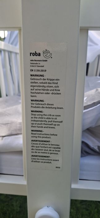 Kołyska dla niemowlęcia Roba