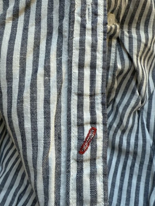 Lniana damska koszula 36 w paski Tommy Hilfiger