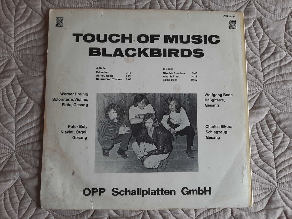 BlackBirds -Touch of Music - Germany - Vinil LP