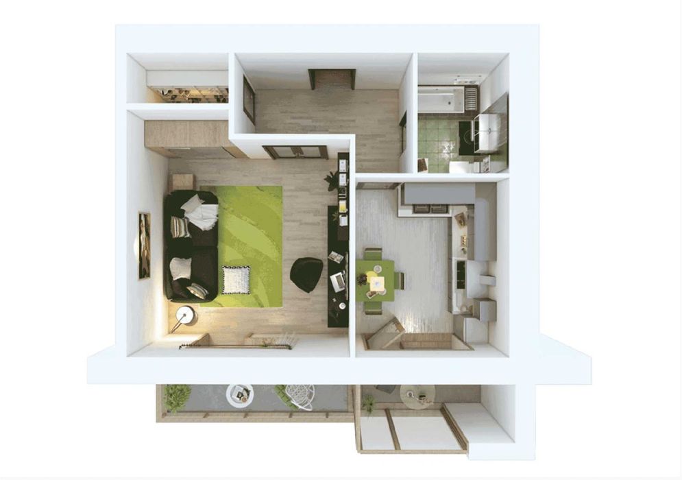 Продаж від Забудовника - квартира в цегляному будинку 35м2