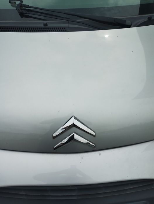 przednia maska błotnik zderzak przedni pas lampy citroen c1 deska