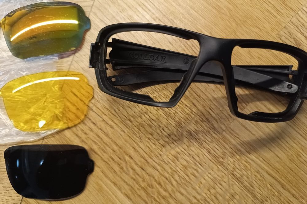 Szkła, wizjery do amerykańskich okularów ESS ROLLBAR oryg. /POLARIZED