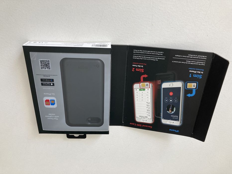 Capa iPhone 6, 6s, 7, 8, SE 2020, SBS Dual SIM Preta NOVA