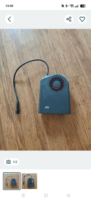 Nagrzewnica samochodowa farelka Defa 1850 W
