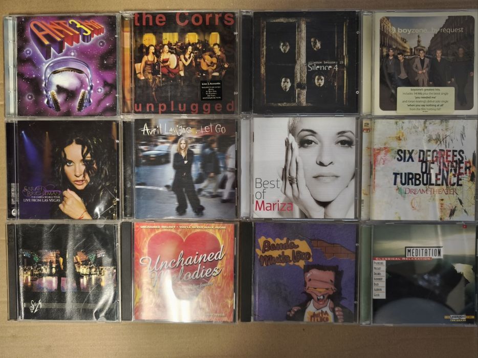 Coleção de CDs musica
