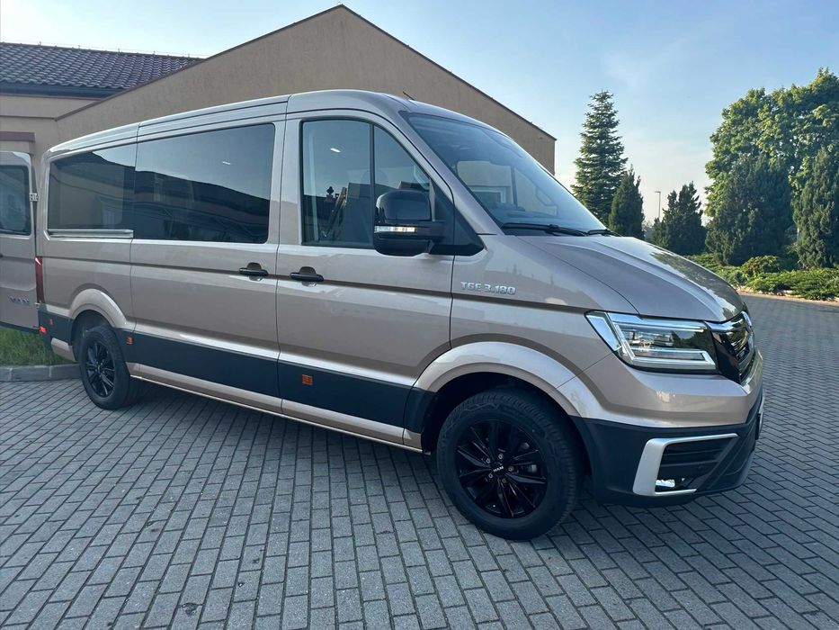 Wynajem Najem Busa Man TGE / VW Crafter 9 osobowy Manual 2.0TDI 180KM