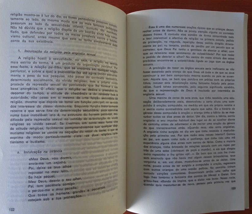 Psicologia de Massa do Fascismo de Wilhelm Reich - 1ª Edição 1974