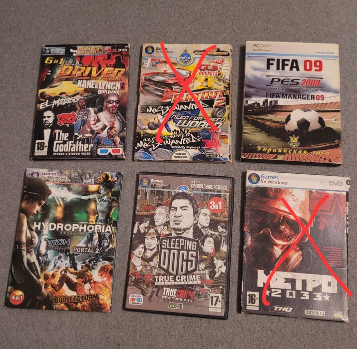 Видео игры для пк.